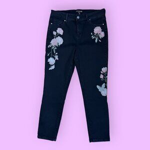 RENAUR High-Rise Stretch Denim Jeans